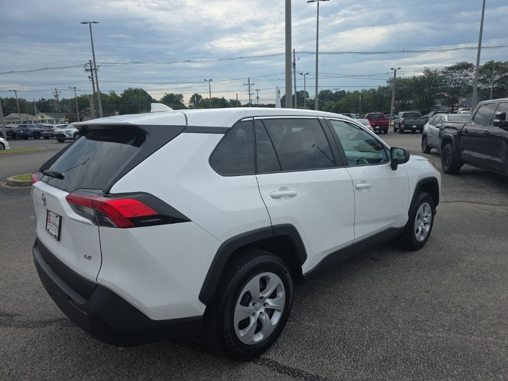 Certified Used 2025 White Toyota LE image 4