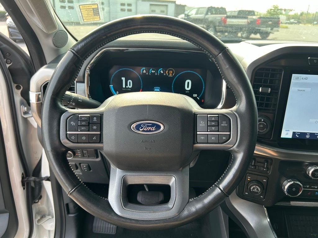 Certified Used 2023 White Metallic Ford Lariat image 13