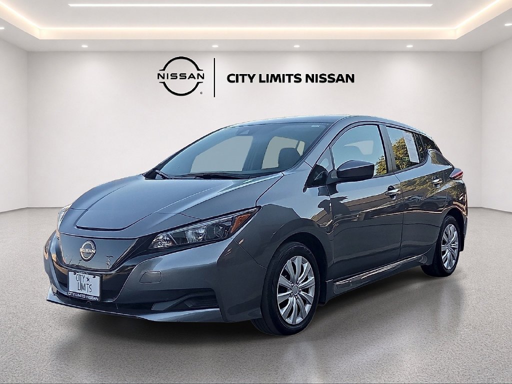Certified 2025 Nissan Leaf S with VIN 1N4AZ1BV3SC558182 for sale in Austin, TX
