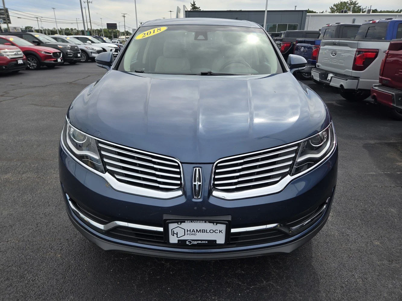 Used 2018 Blue Metallic LINCOLN Select image 3