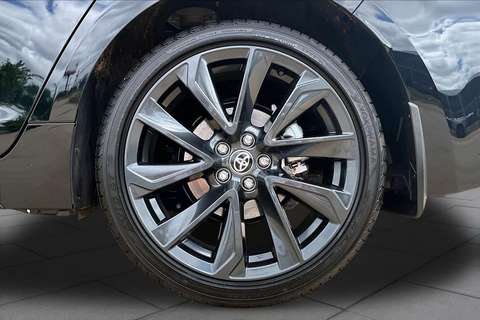 Used 2026 Midnight Black Metallic Toyota Hybrid SE image 11