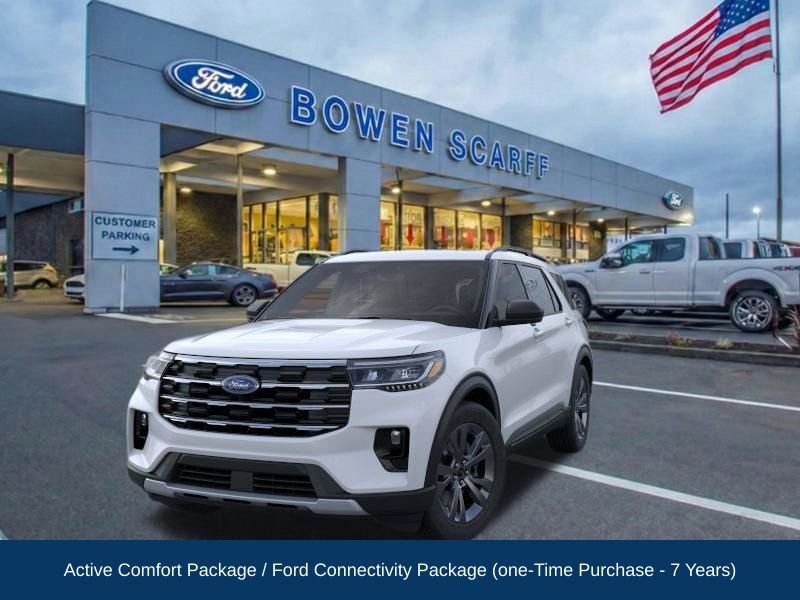 New 2026 Space White Metallic Ford Active image 2