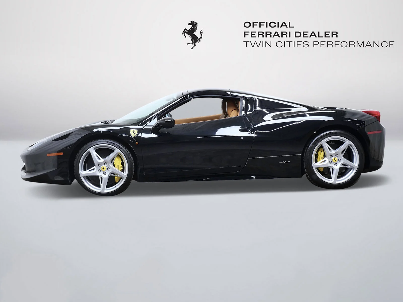 Certified 2015 Ferrari 458 Spider Base with VIN ZFF68NHA0F0206104 for sale in Minneapolis, Minnesota