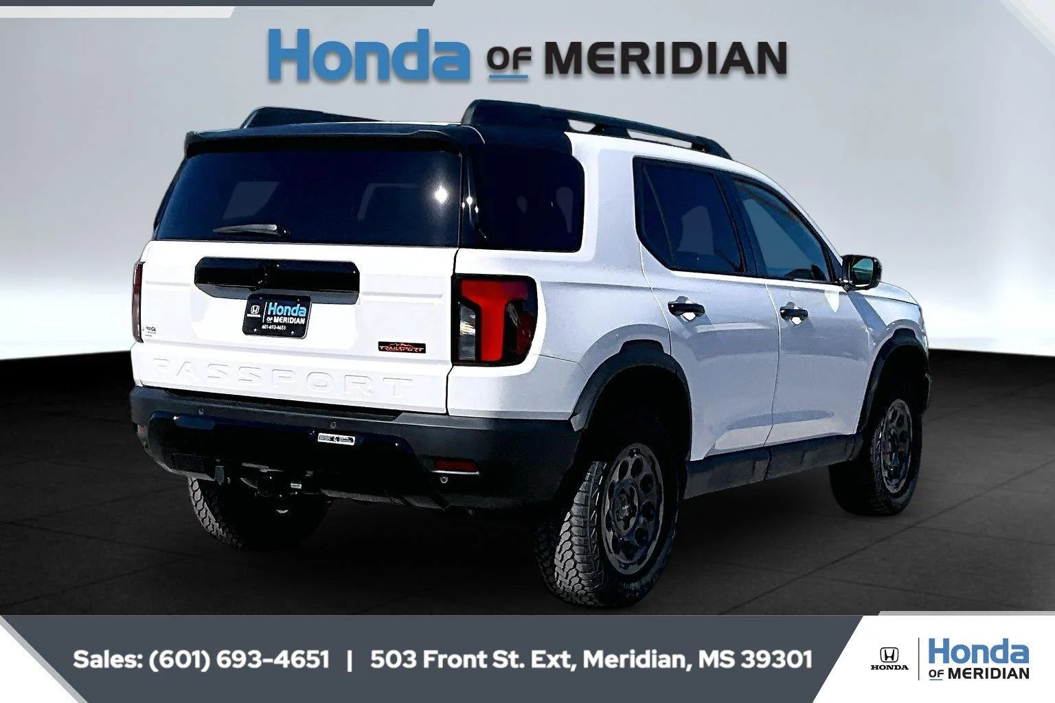 New 2027 Platinum White Pearl Honda TrailSport Elite Blackout image 3