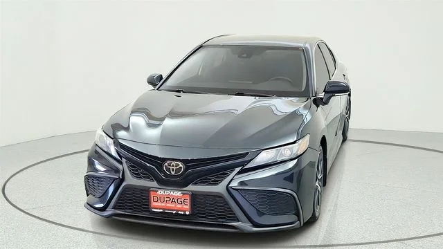 Used 2022 Black Toyota SE image 3