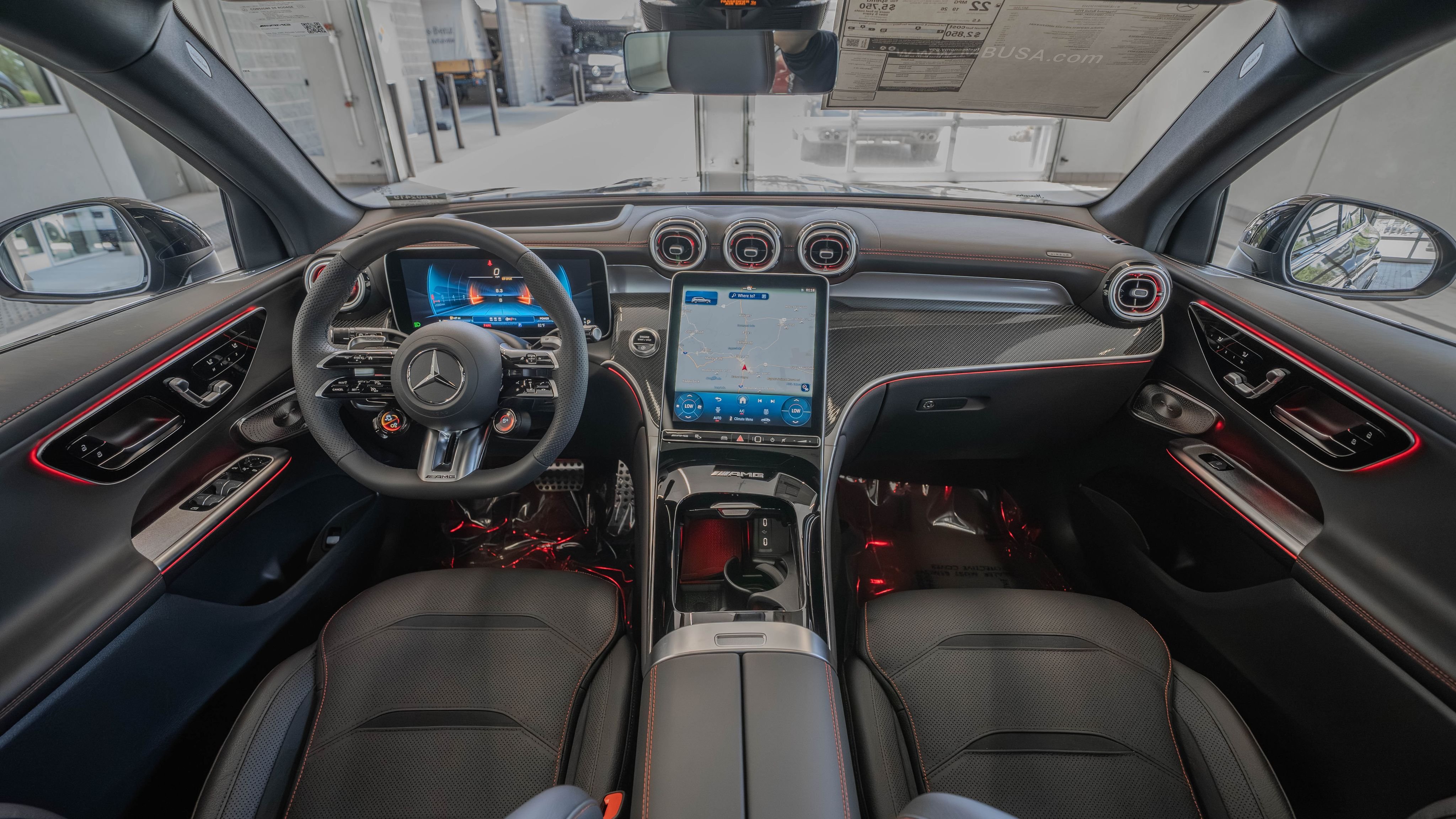 New 2026 Obsidian Black Metallic Mercedes-Benz GLC 43 AMG® image 8