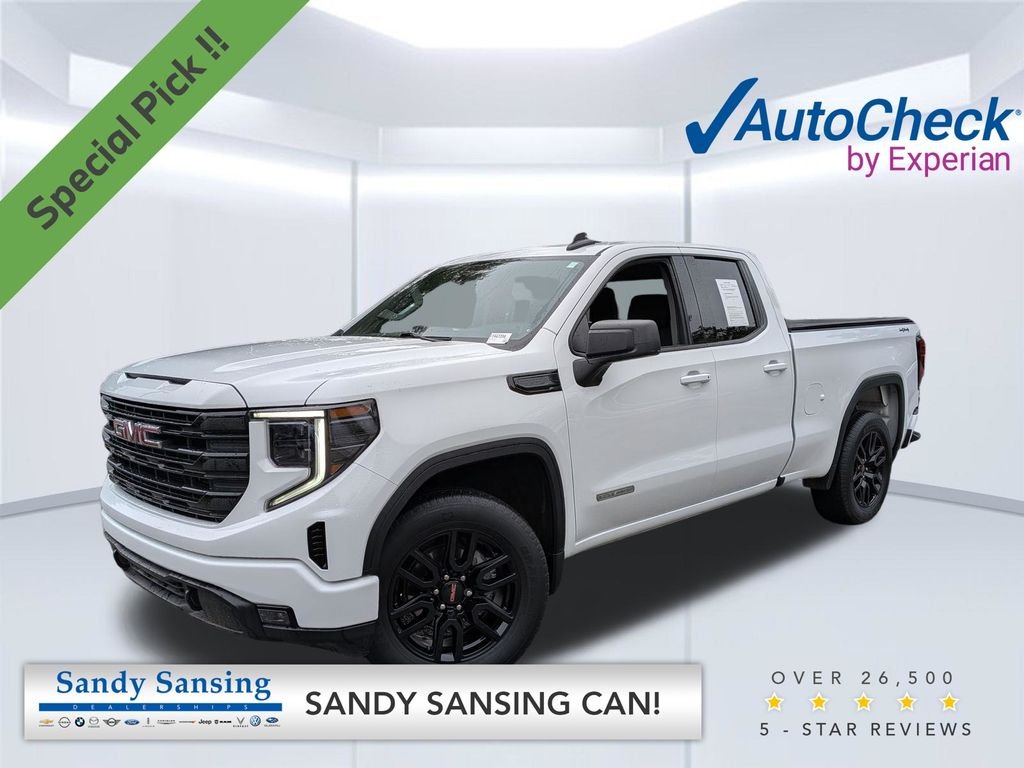 Used 2023 White GMC Elevation image 1
