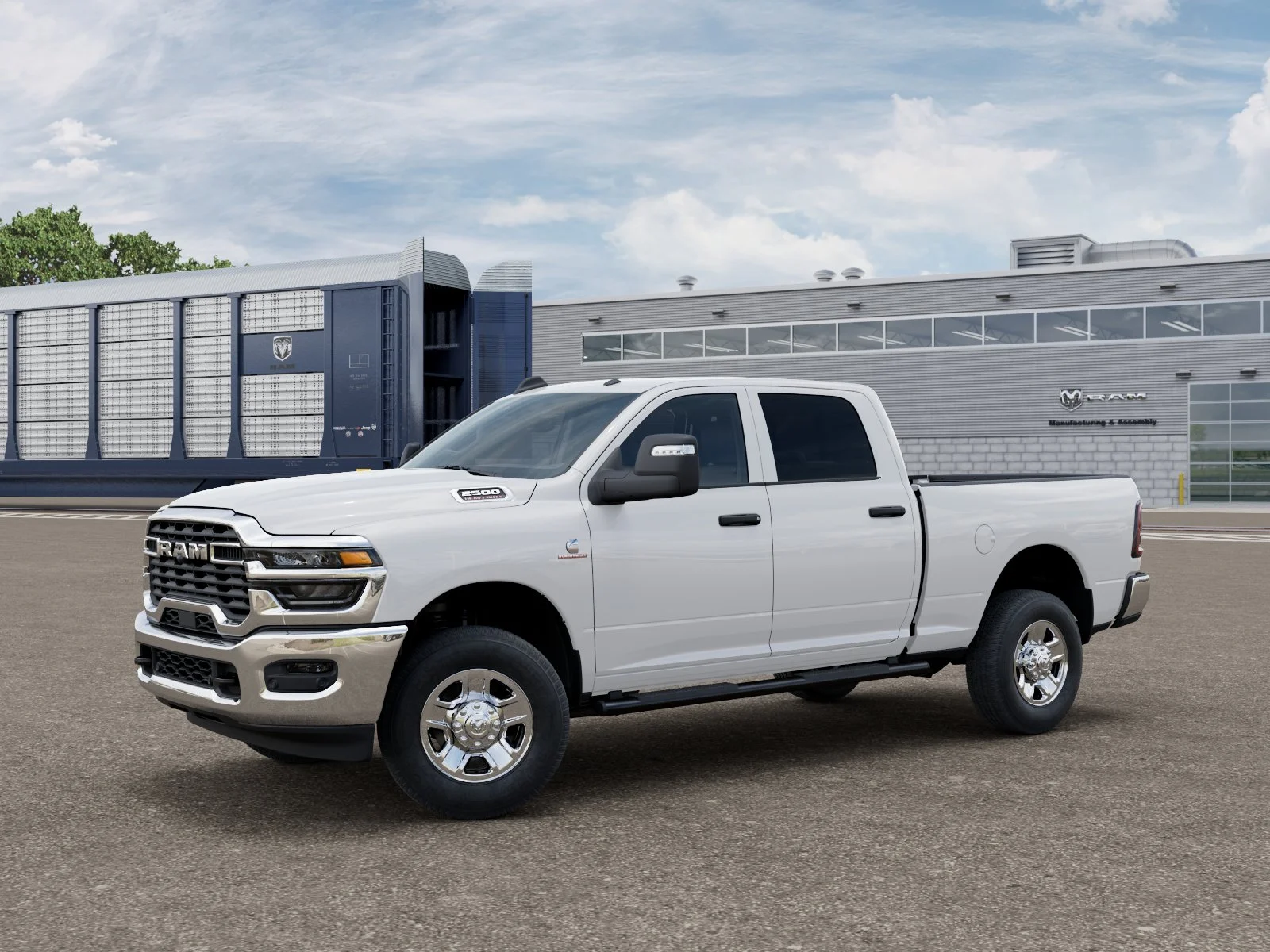 New 2027 Bright White Clearcoat RAM Tradesman image 2