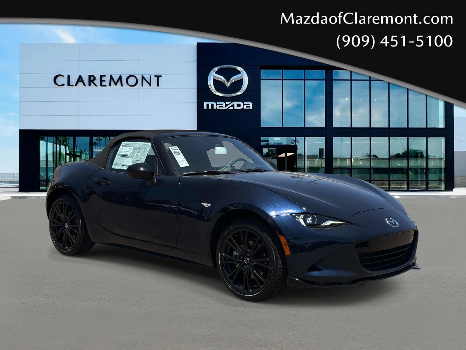 New 2026 Mazda MX-5 MIATA Club CONVERTIBLE in Claremont #ZT0507