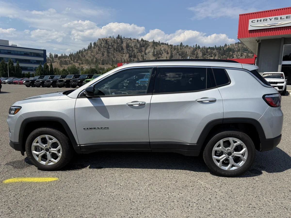 New 2025 Silver Jeep North image 3