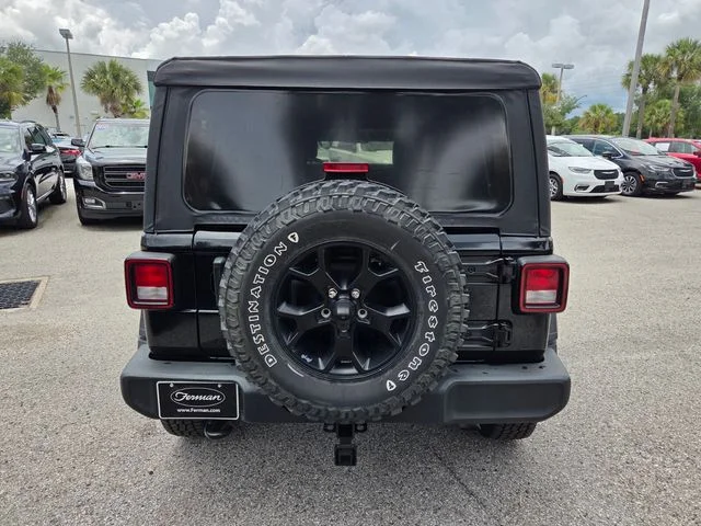 Used 2021 Black Jeep Unlimited Willys image 11