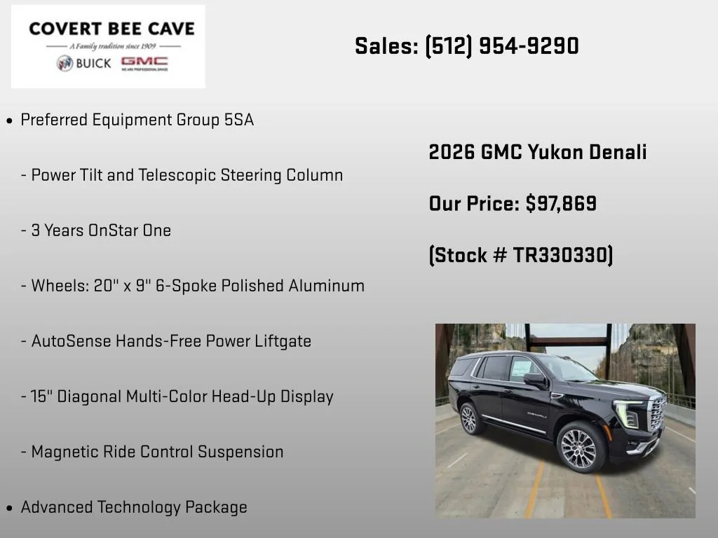 New 2026 Onyx Black GMC Denali image 12