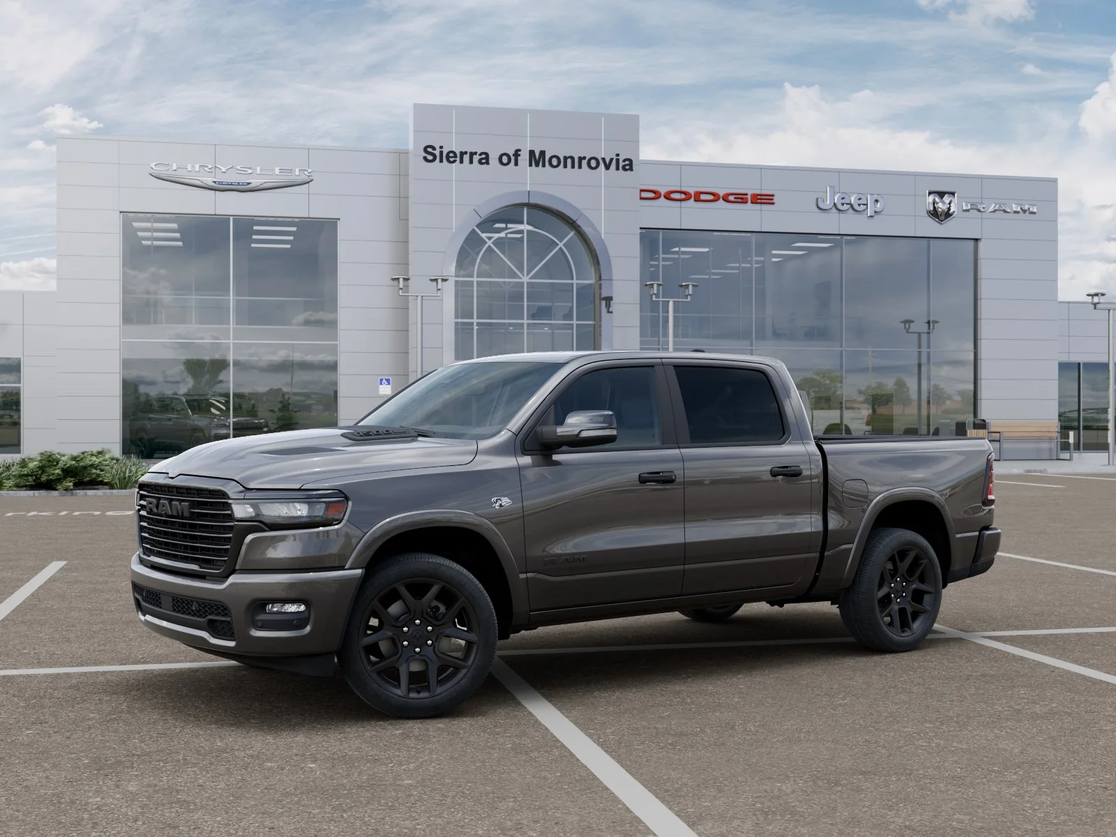 New 2026 Granite Crystal Metallic Clear-Coat Exterior Paint RAM Laramie image 28