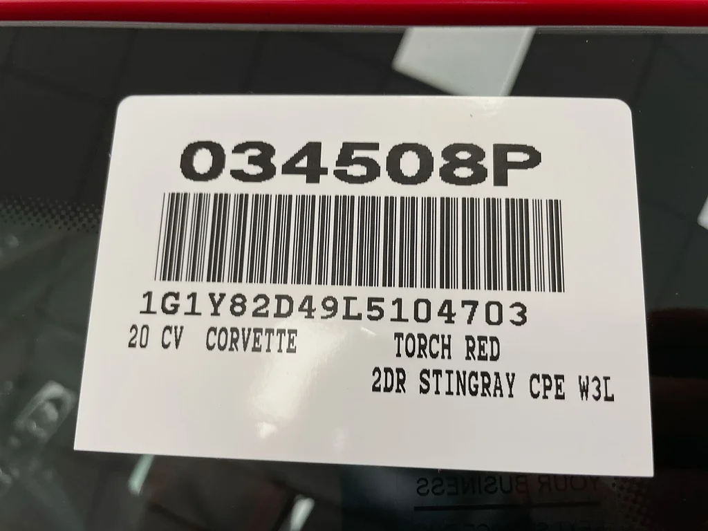 Used 2020 Red CHEVROLET Stingray image 34