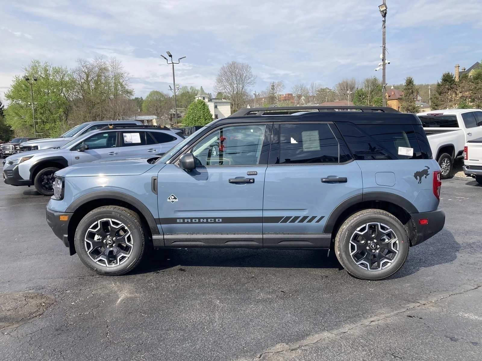 New 2026 Azure Gray Metallic Tri-Coat Ford Outer Banks® image 1