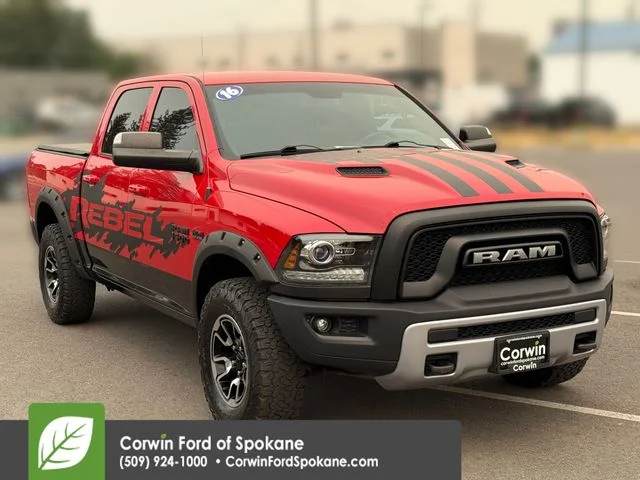 Used 2016 Flame Red Clearcoat Ram Rebel image 1