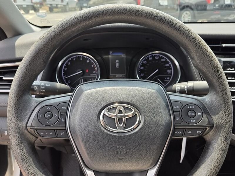 Used 2019 Super White Toyota LE image 25
