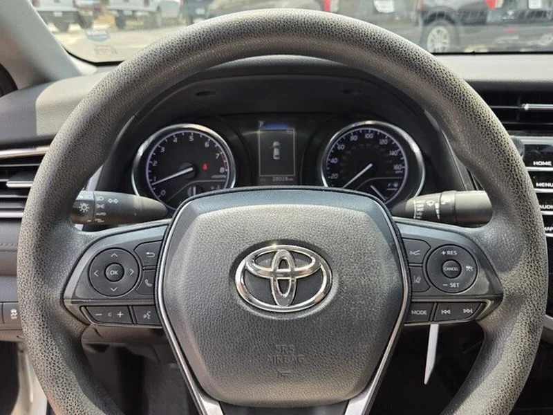 Used 2019 Super White Toyota LE image 25