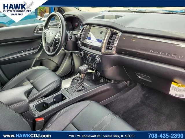 Used 2021 Blue Ford Lariat image 30
