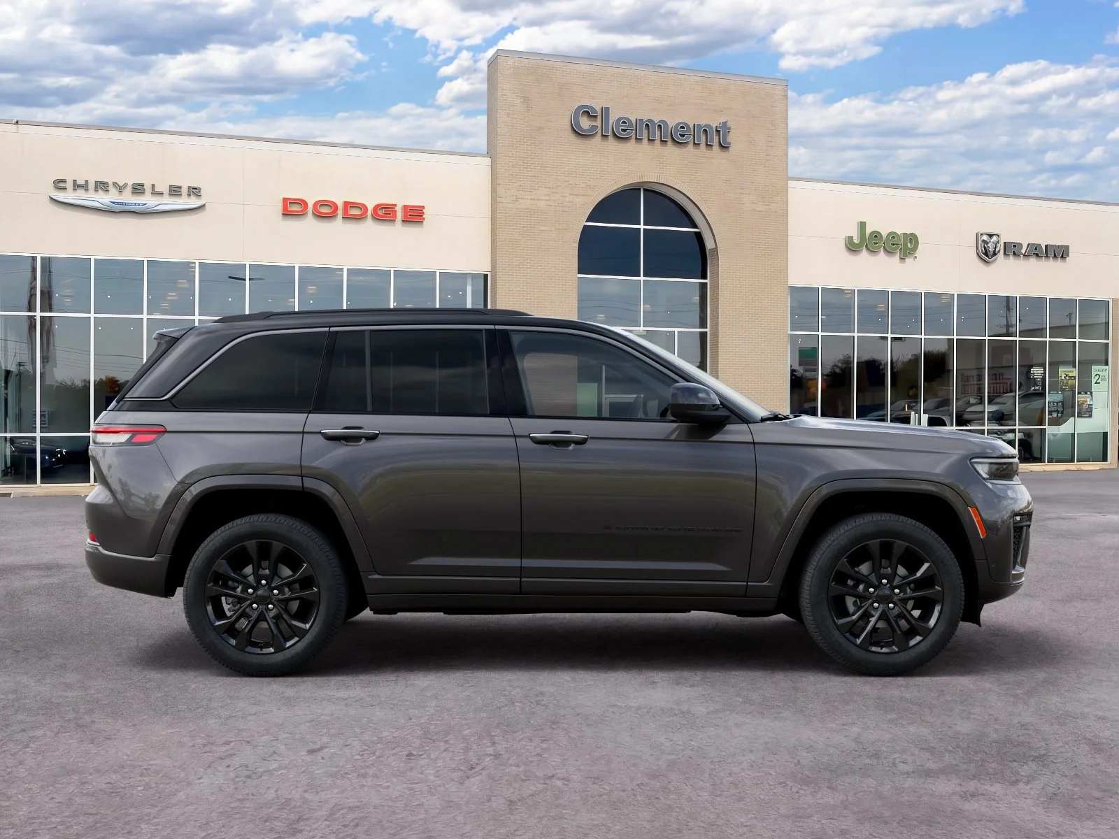 New 2026 Baltic Gray Metallic Clear-Coat Exterior Paint Jeep Limited Reserve image 23