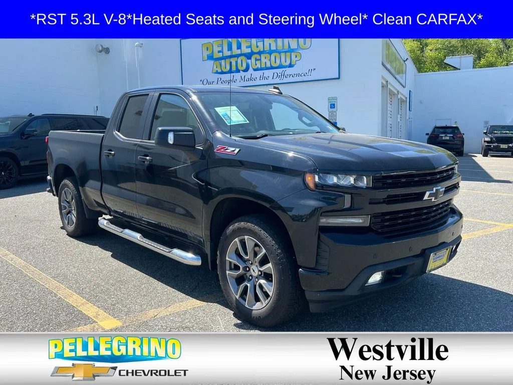 Black 2020 Chevrolet Silverado 1500 RST Double Cab 4WD Pickup Truck Four-Wheel Drive