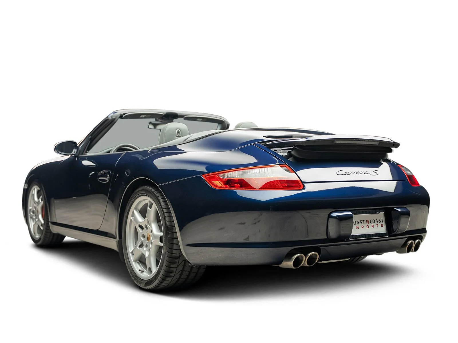 Used 2007 Blue Porsche Carrera S image 3