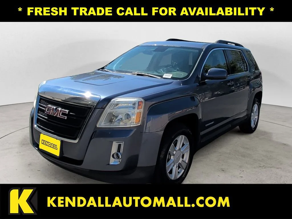 Used 2013 Atlantis Blue Metallic GMC SLT image 1