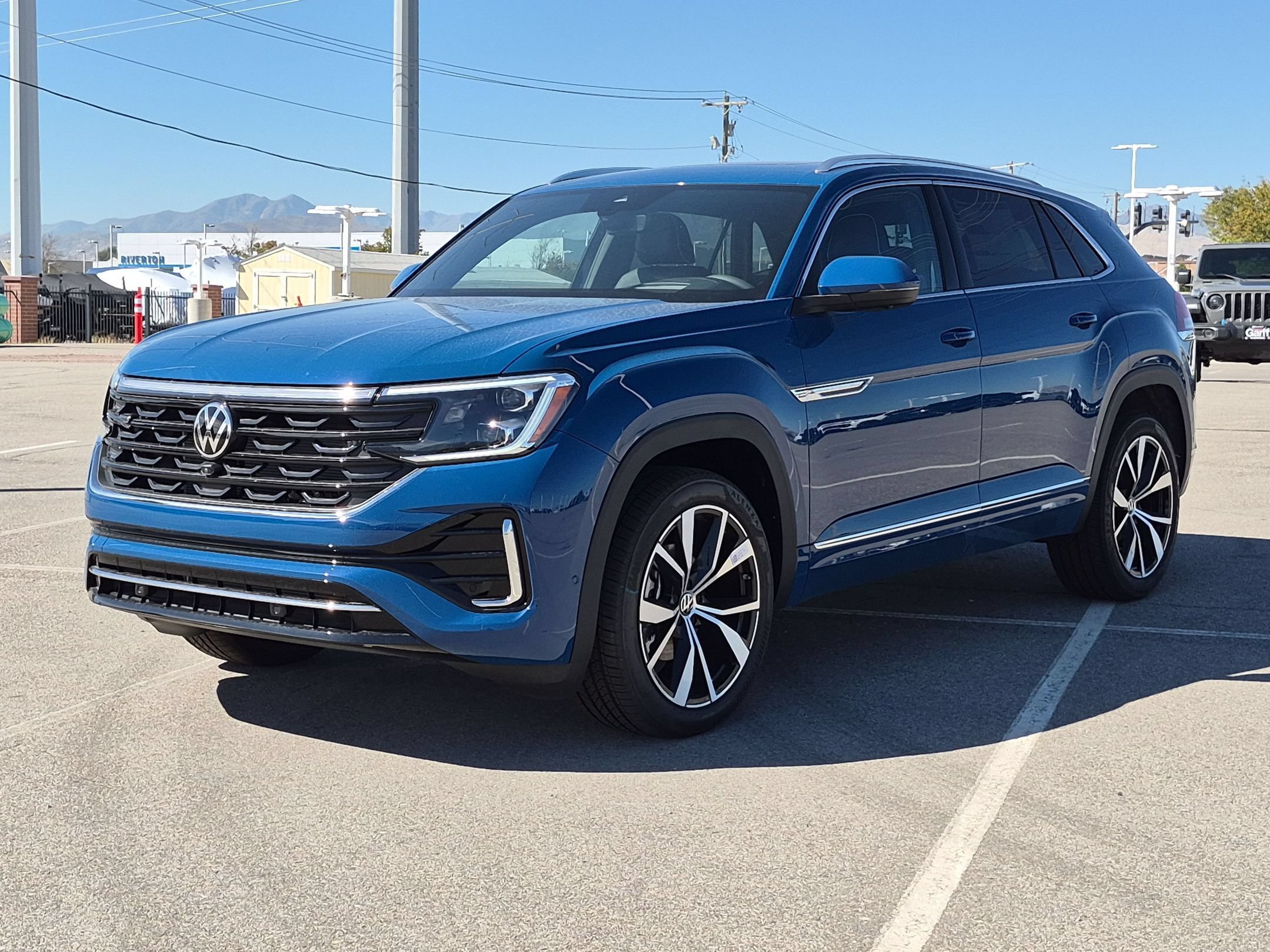 New 2026 Mountain Lake Blue Metallic Volkswagen 2.0T SEL Premium R-Line image 8