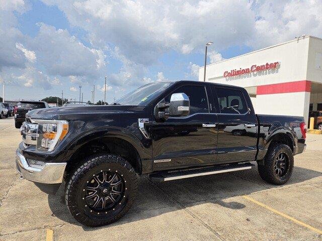 Used 2021 Agate Black Metallic Ford LARIAT image 9