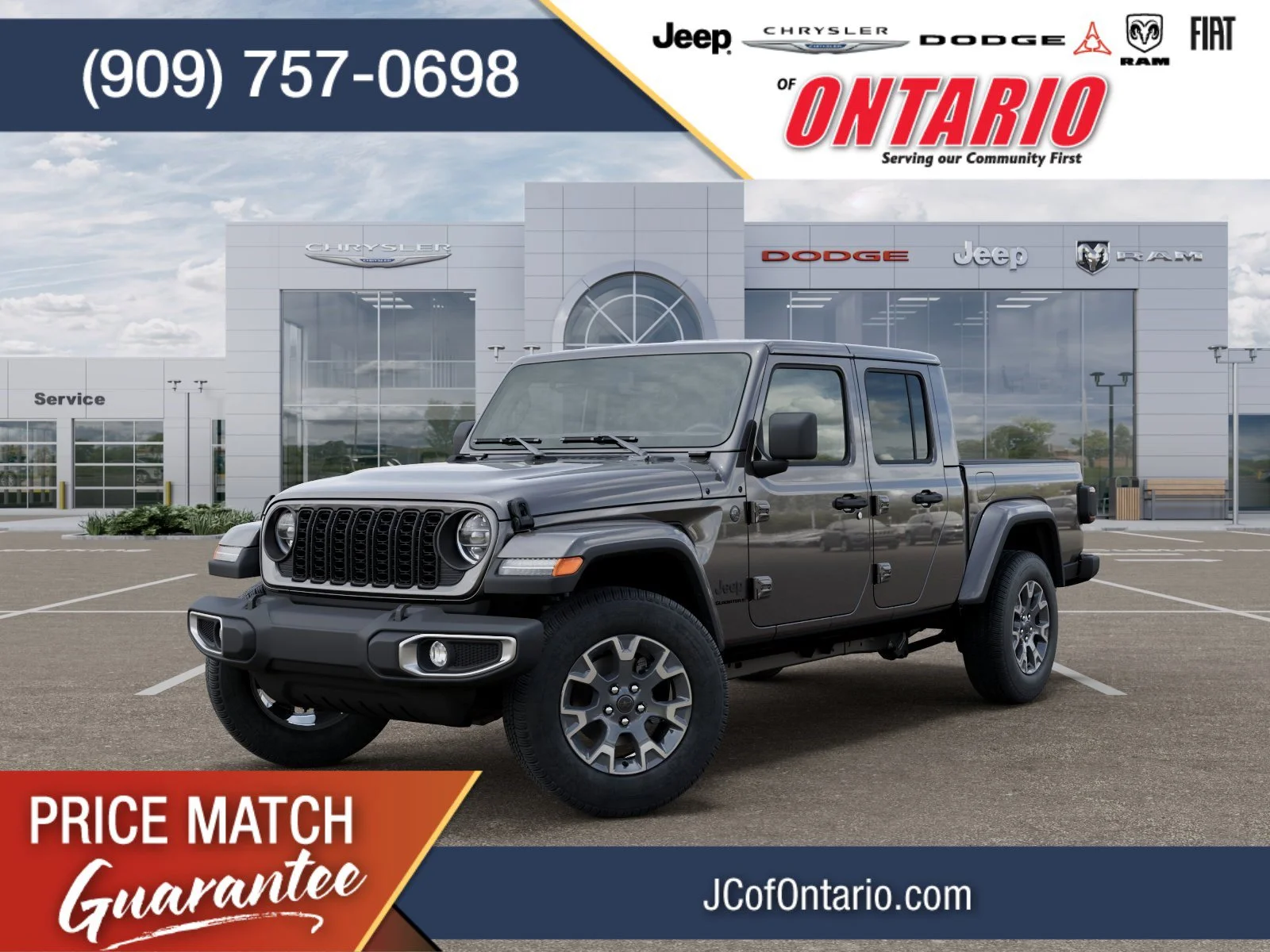 New 2026 Granite Crystal Metallic Clear-Coat Exterior Paint Jeep Sahara image 1