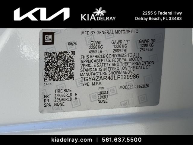 Used 2020 White Cadillac Luxury image 34