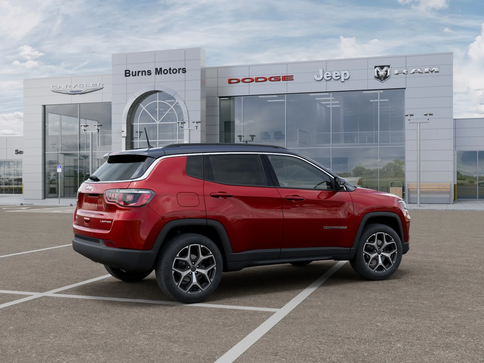 New 2026 Red Hot Pearl-Coat Exterior Paint Jeep Limited image 30