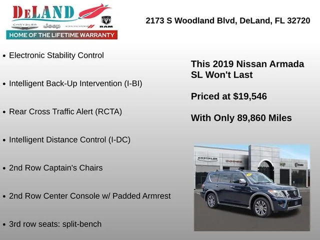 Used 2019 Blue Nissan SL image 18