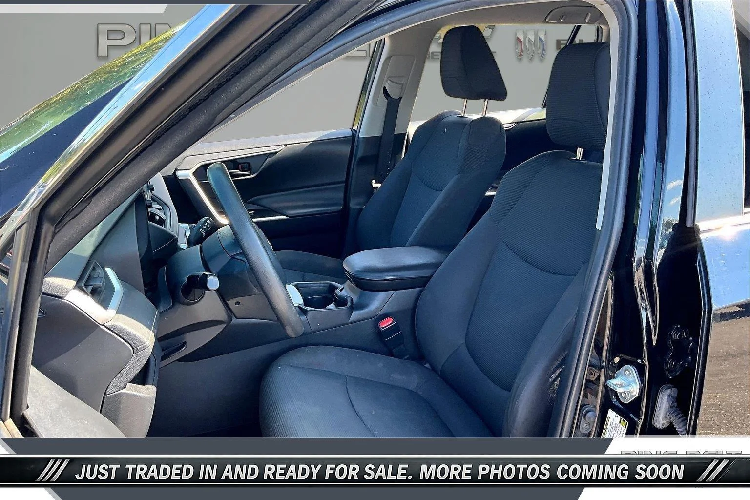 Used 2021 Midnight Black Metallic Toyota LE image 18