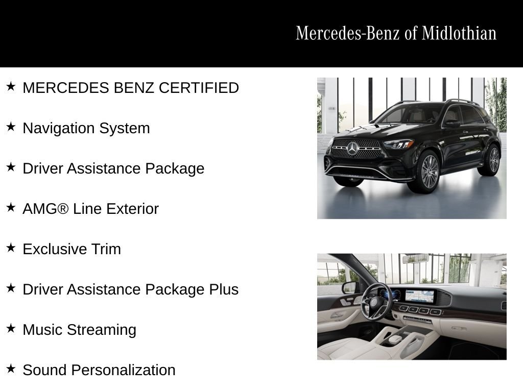 Certified Used 2026 Black Mercedes-Benz GLE 350 image 6