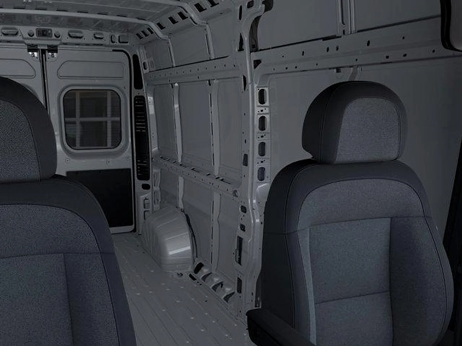 New 2026 Bright White Clear-Coat Exterior Paint RAM Cargo Van Tradesman High Roof 159" WB w/Pass Seat image 26