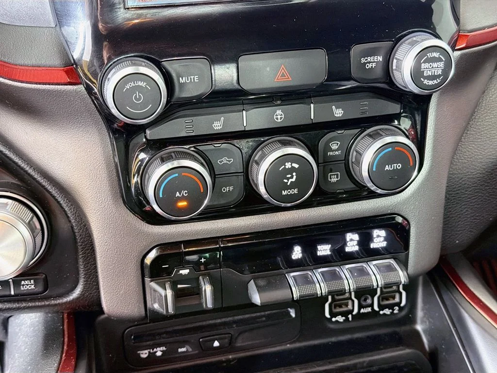 Used 2019 Granite Crystal Clearcoat Metallic Ram Rebel image 35