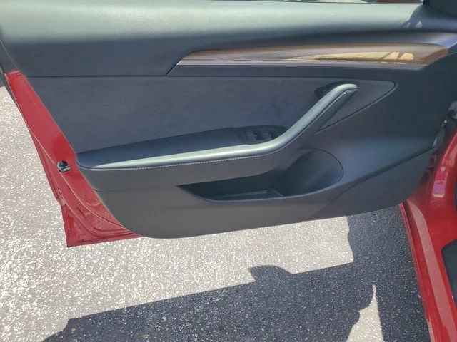 Used 2023 Red Tesla 4DR RWD image 8
