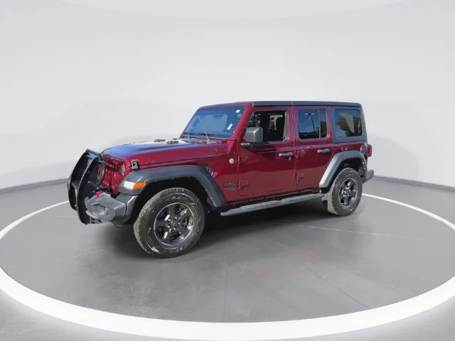 Used 2021 Red Jeep Unlimited Sport S image 4