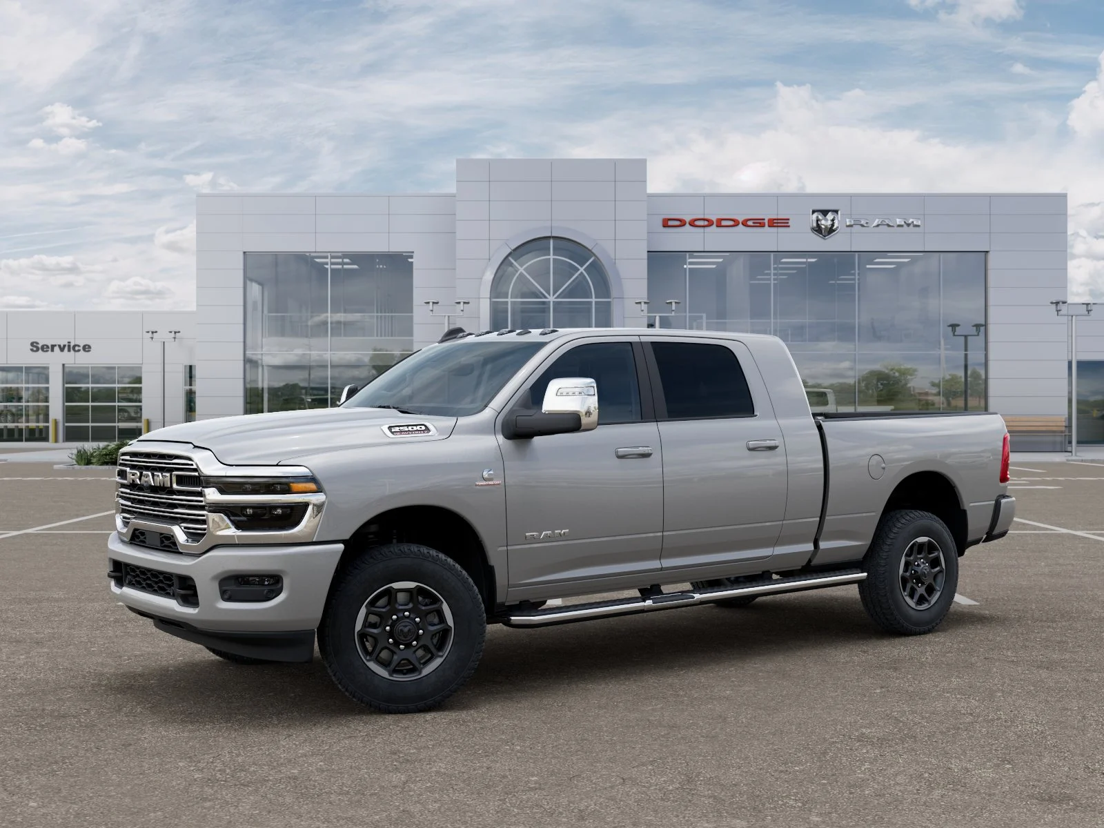 New 2026 Silver-Zynith Exterior Paint RAM Laramie image 29