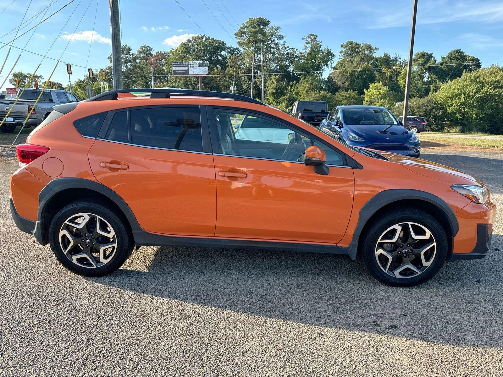 Used 2019 Sunshine Orange Subaru Limited image 22