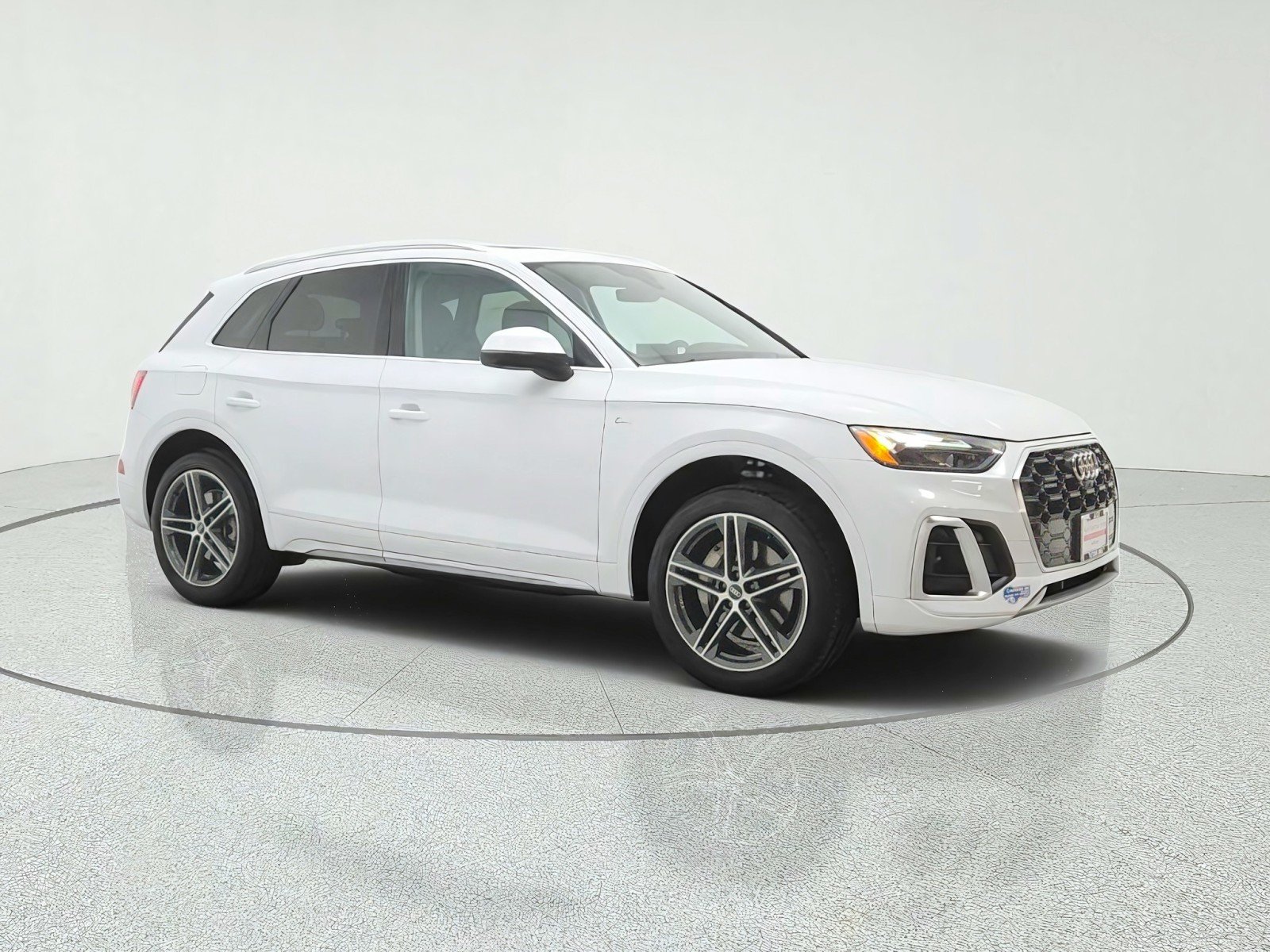Used 2022 Glacier White Metallic Audi S line Premium Plus image 3