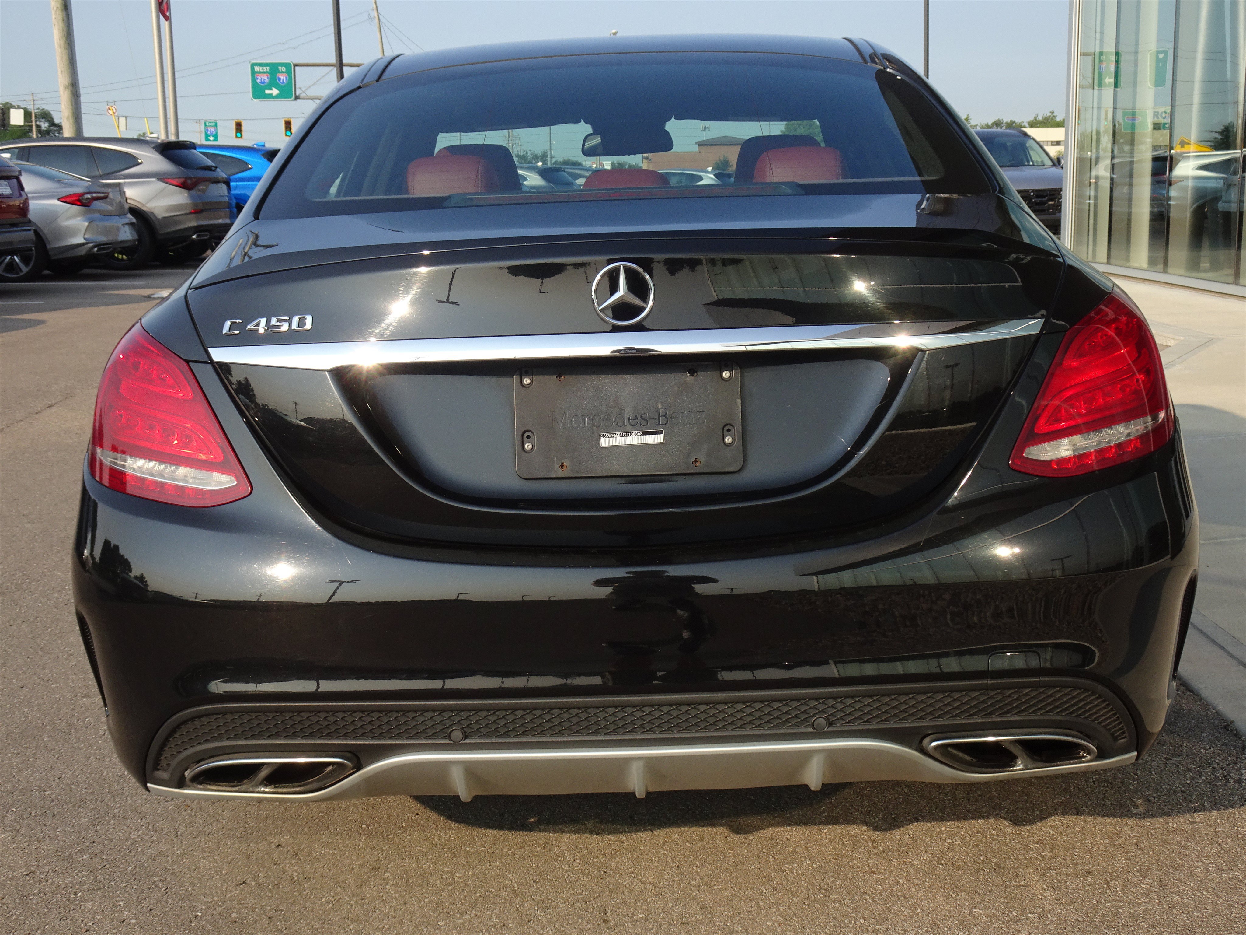 Used 2016 Obsidian Black Metallic Mercedes-Benz C 450 AMG® image 4