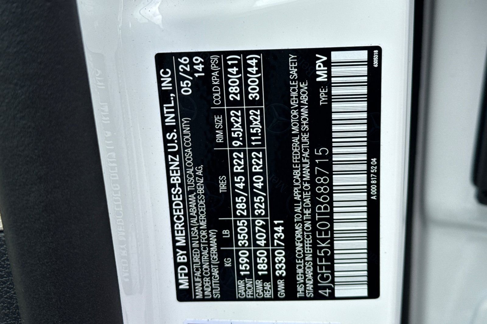 New 2026 Polar White Mercedes-Benz GLS 450 image 39