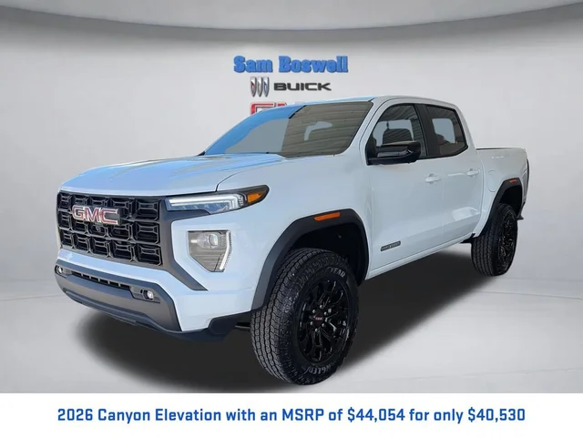2026 GMC Canyon Elevation