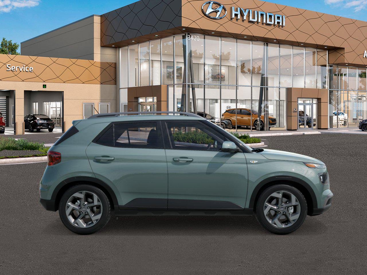 New 2026 Green Hyundai SEL image 7