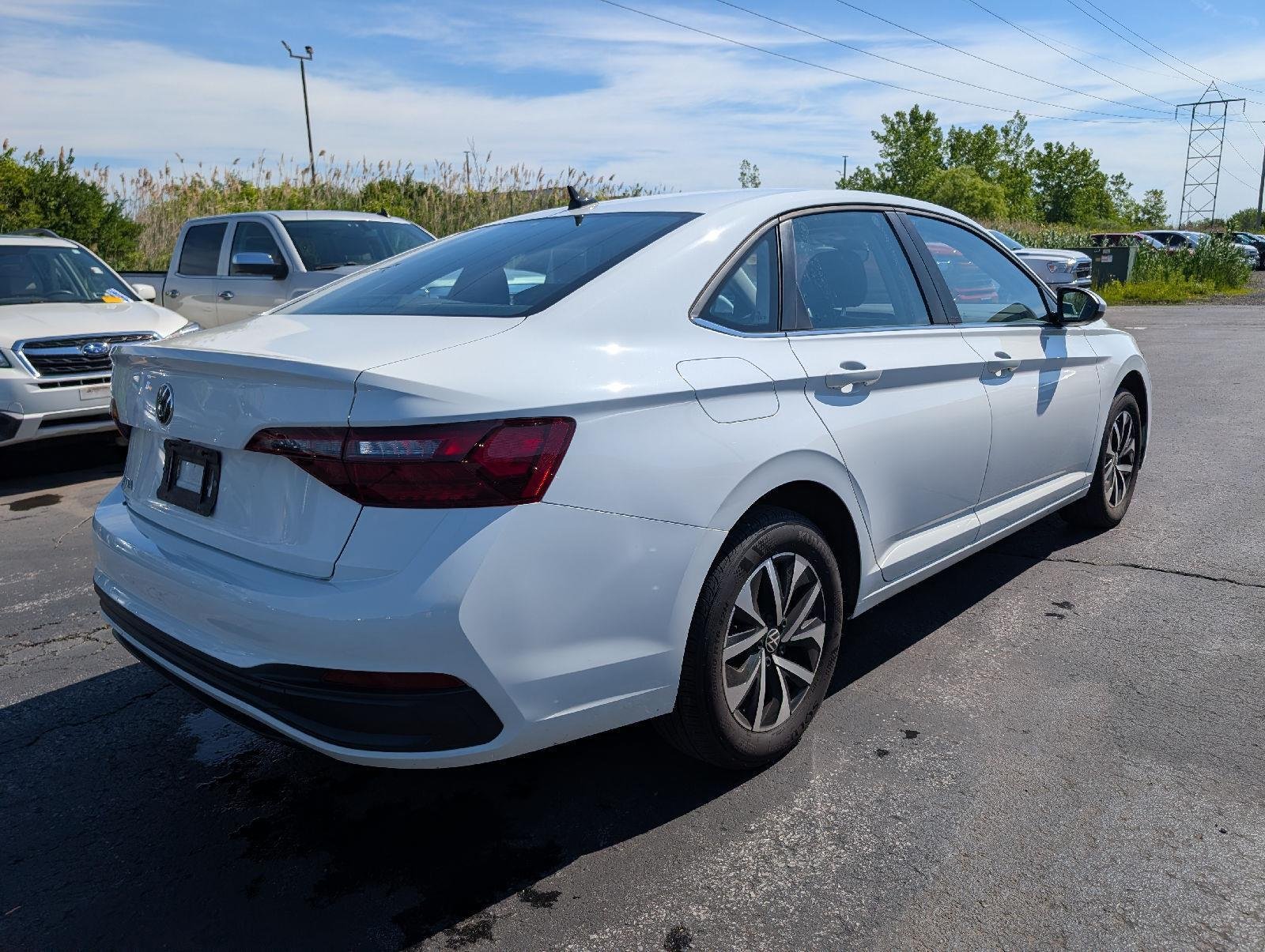 Used 2024 Pure White Volkswagen S image 6