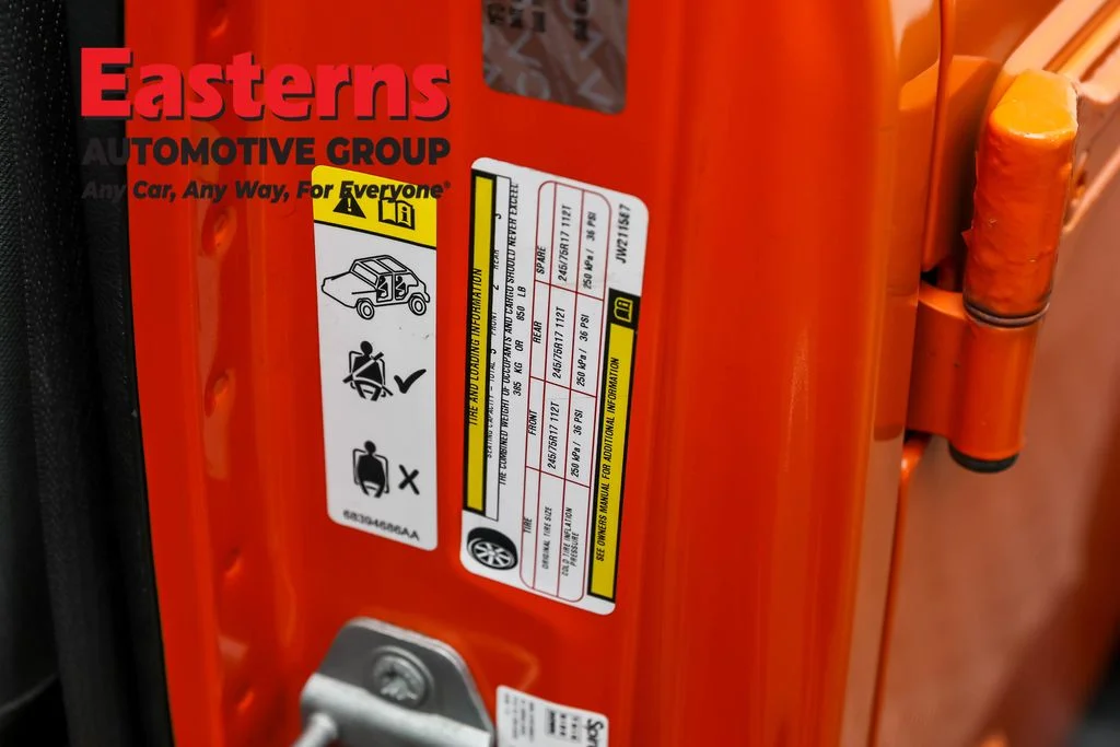 Used 2018 Orange Jeep Unlimited Sport S image 32