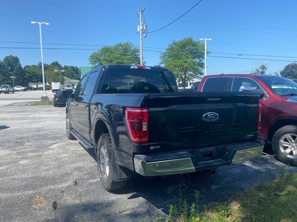 Used 2022 Black Metallic Ford XLT image 4