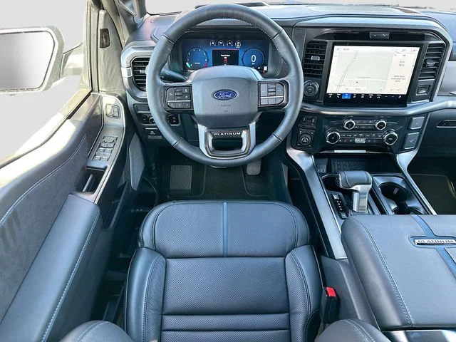 New 2025 White Metallic Ford Platinum image 16